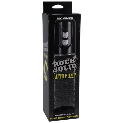 Rock Solid Auto Pump Clear and Black