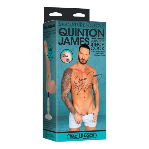 Signature Cocks Quinton James 8 Inch Dual Density Dildo