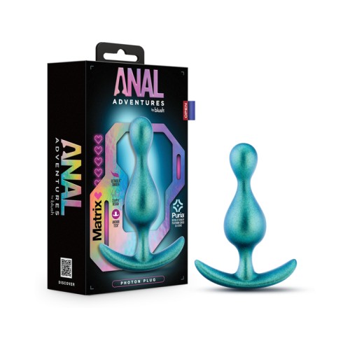 Anal Adventures Matrix Photon Plug - Teal