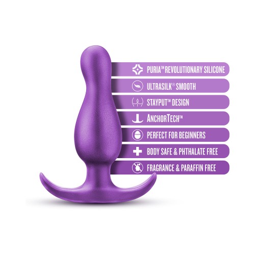 Plug Anal Quantum Matrix Galactic Purple - Juguete de Placer Definitivo