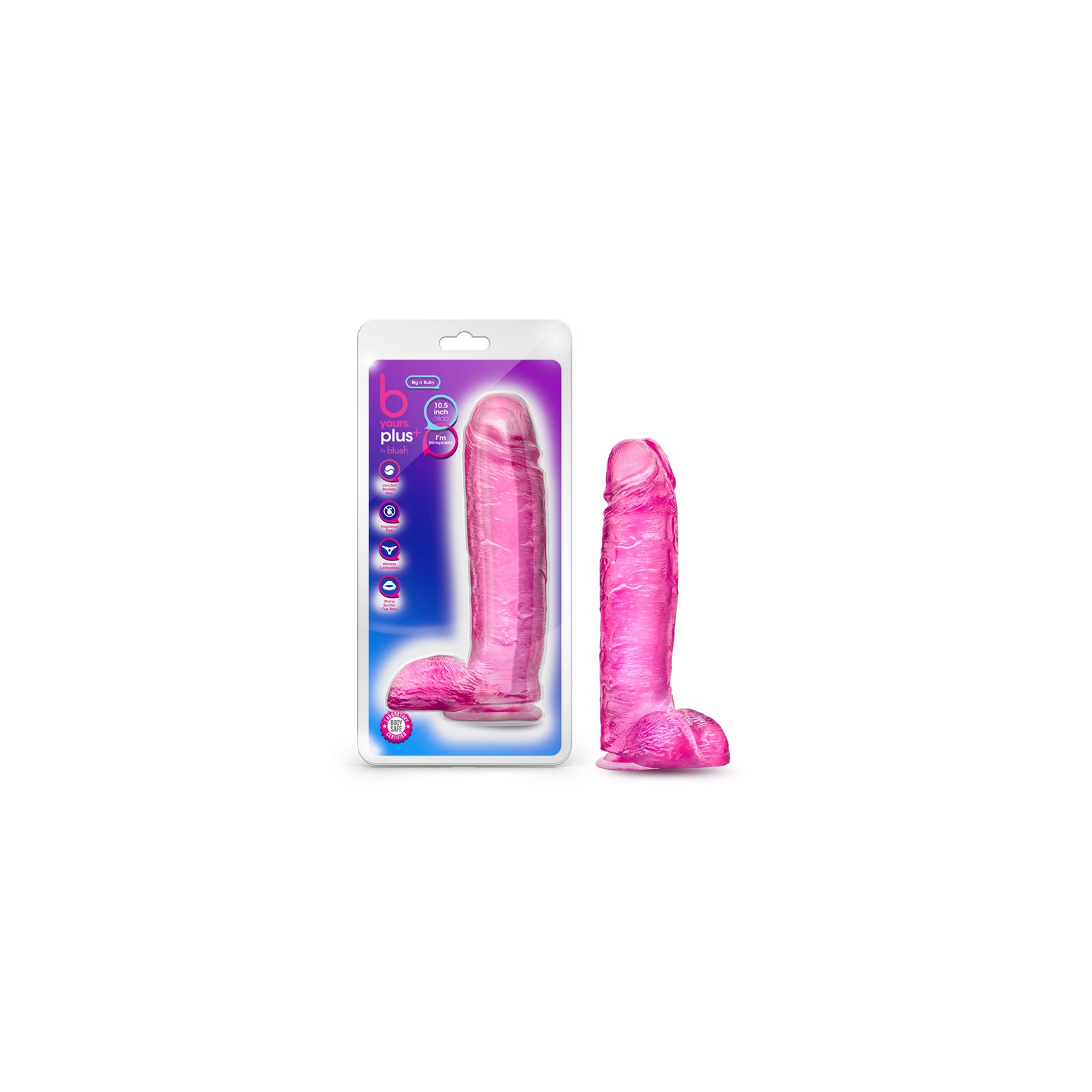 B Yours Plus Big n' Bulky 10.5 in. Dildo - Ultimate Fantasy