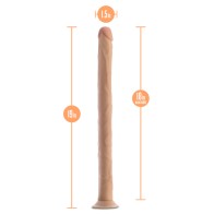 Dildo Beige Dr. Skin 19 in.