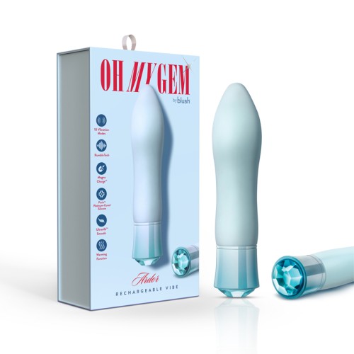 Oh My Gem Ardor Rechargeable Warming Silicone Vibrator