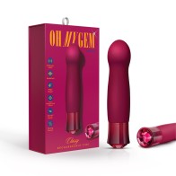 Oh My Gem Classy Rechargeable Warming G-Spot Vibrator