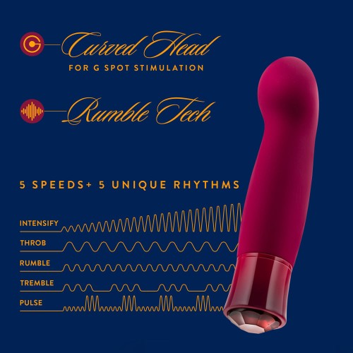 Oh My Gem Classy Rechargeable Warming G-Spot Vibrator