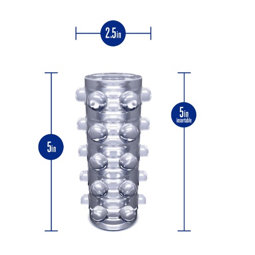 RIZE Swich Stroker Autolubricante que Brilla en la Oscuridad - Claro