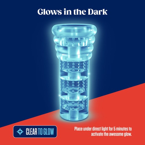 RIZE! Glow in the Dark Stroker - Self-Lubricating Fun