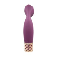 Vibrador Clitoriano de Silicona Recargable Pillow Talk Secrets Passion Color Vino