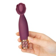 Vibrador Clitoriano de Silicona Recargable Pillow Talk Secrets Passion Color Vino