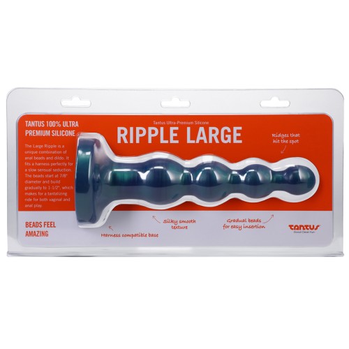 Dildo de Cuentas Anales Grande Ripple 8 in.