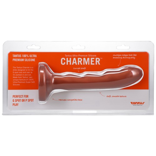 Tantus Charmer 8 in G-Spot Dildo Copper