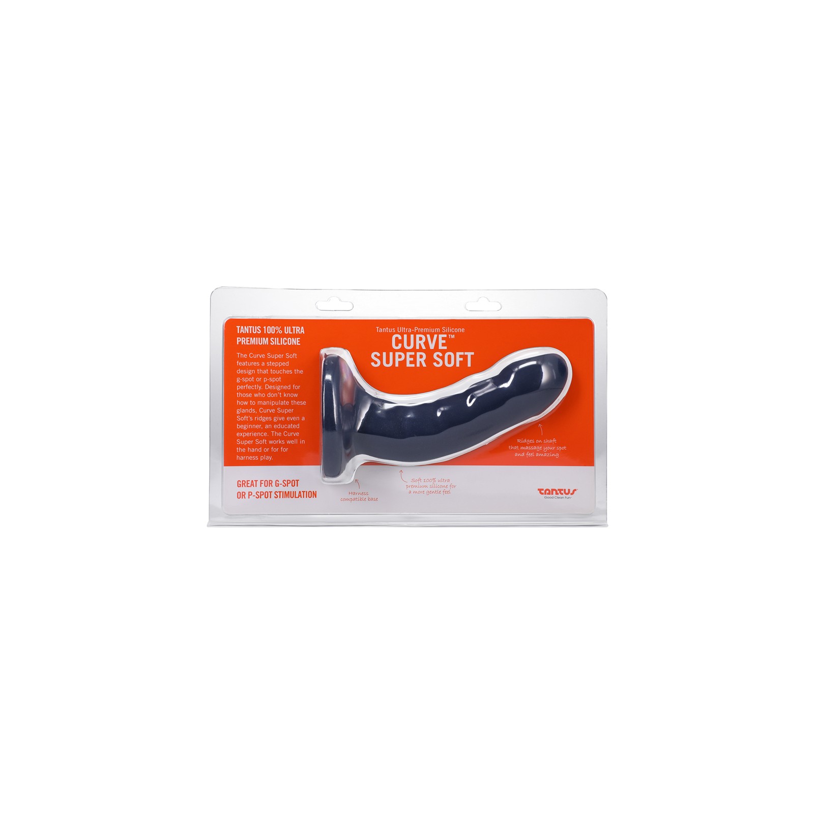 Tantus Curve 6.5 in. Medium-Firm Dildo