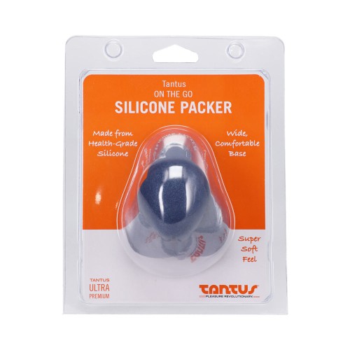 Tantus On The Go Silicone Packer Super Soft Sapphire