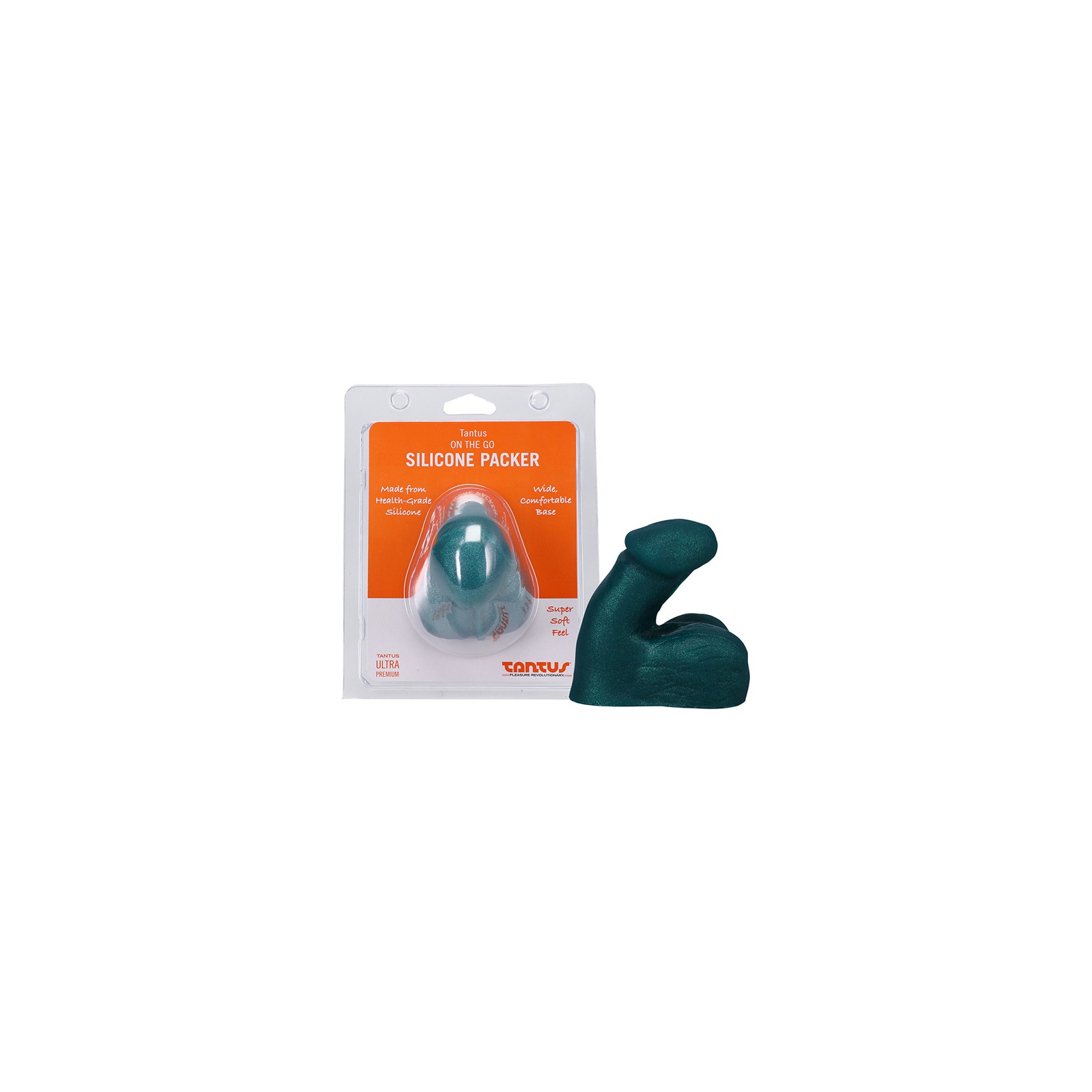 Tantus On The Go Silicone Packer Super Soft Emerald