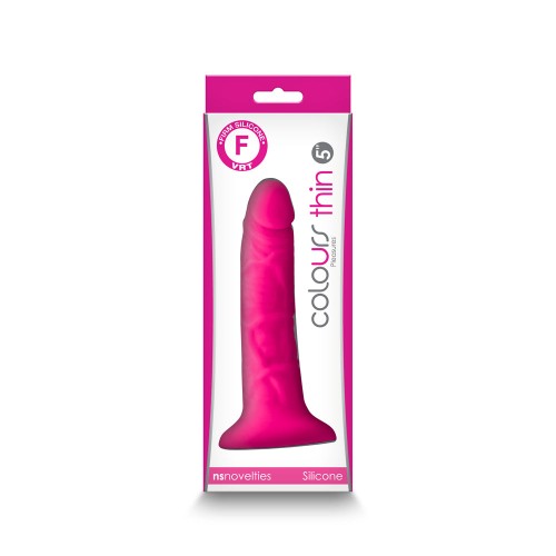 Colours Pleasures Thin 5 in. Dildo for Versatile Pleasure