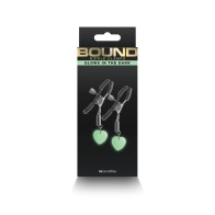 Bound Nipple Clamps G3 - Gunmetal