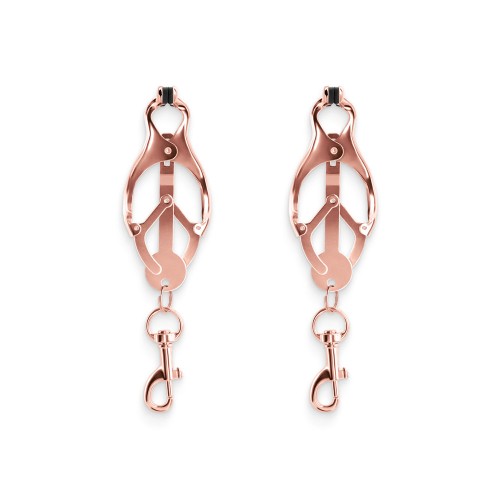 Bound Rose Gold Nipple Clamps