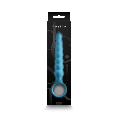 Desire Lucent Azul Vibrador Impermeable - Múltiples Funciones