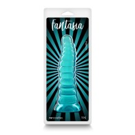 Dildo de Gelatina Nymph de Fantasia Verde Azulado