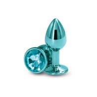 Plug Anal de Metal Rear Assets Pequeño Teal