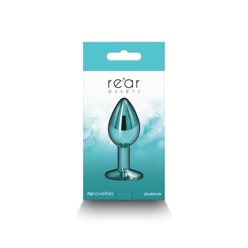 Plug Anal de Metal Rear Assets Pequeño Teal