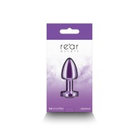 Petite Purple Metal Anal Plug for Sensational Pleasure