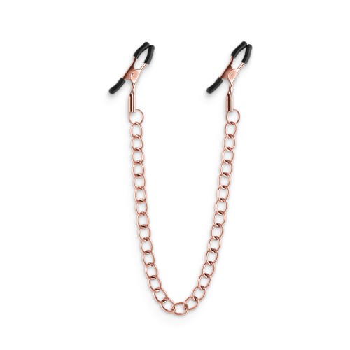 Bound Rose Gold Nipple Clamps