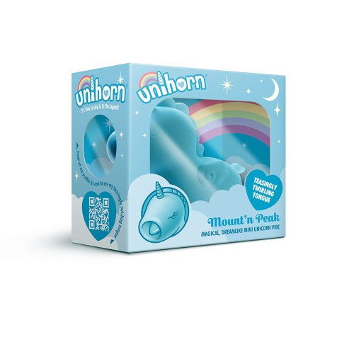 Unihorn Mount'n Peak Vibrador con Lengua Afilada