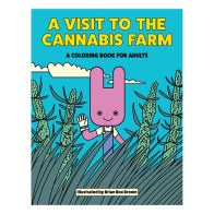 Un Visita a La Granja de Cannabis Libro para Colorear - Divertido y Aventura