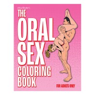 The Oral Sex Coloring Book - Adults Only