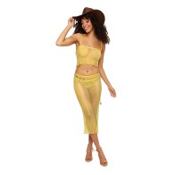 Dreamgirl Iridescent Fishnet Set | Magical Romance