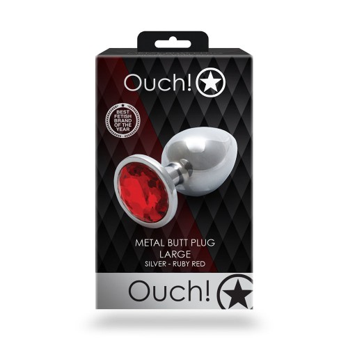 Plug Anal Grande Ouch! con Joya Redonda