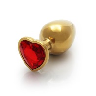 Ouch! Large Heart Gem Butt Plug