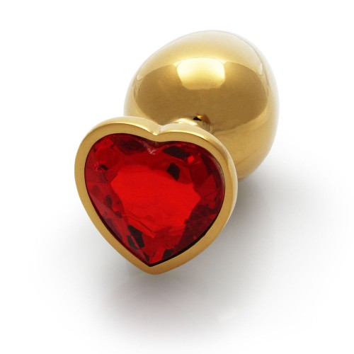 Ouch! Large Heart Gem Butt Plug