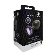 Ouch! Heart Gem Butt Plug Medium