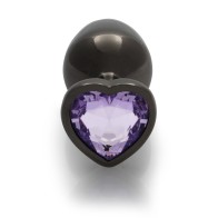 Ouch! Heart Gem Butt Plug Medium