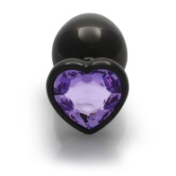 Ouch! Heart Gem Butt Plug - Stylish Pleasure