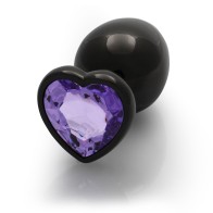 Ouch! Heart Gem Butt Plug - Stylish Pleasure