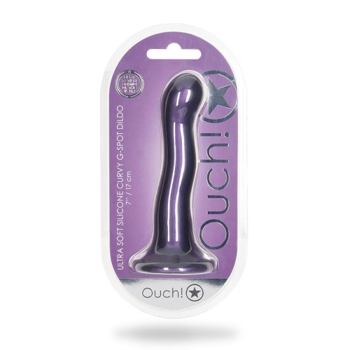 Dildo Curvy G-Spot Ultra Suave 7in Ouch