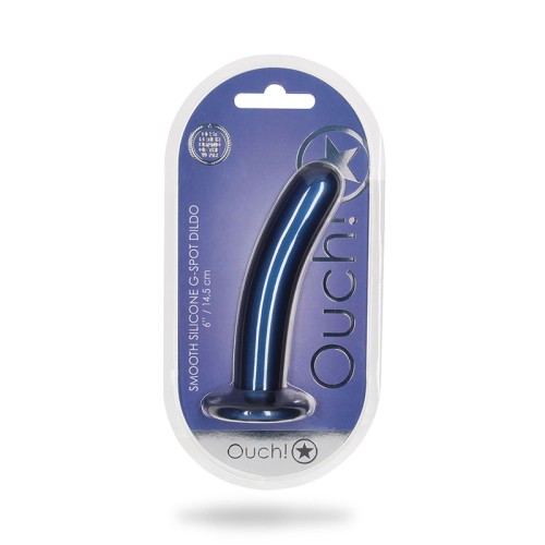 Ouch! Smooth Silicone 6-inch G-Spot Dildo for Ultimate Pleasure