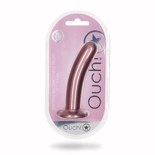 Dildo G-Spot de Silicona Shots Ouch 6 in.