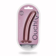 Shots Ouch! Smooth Silicone G-Spot Dildo with Suction Cup