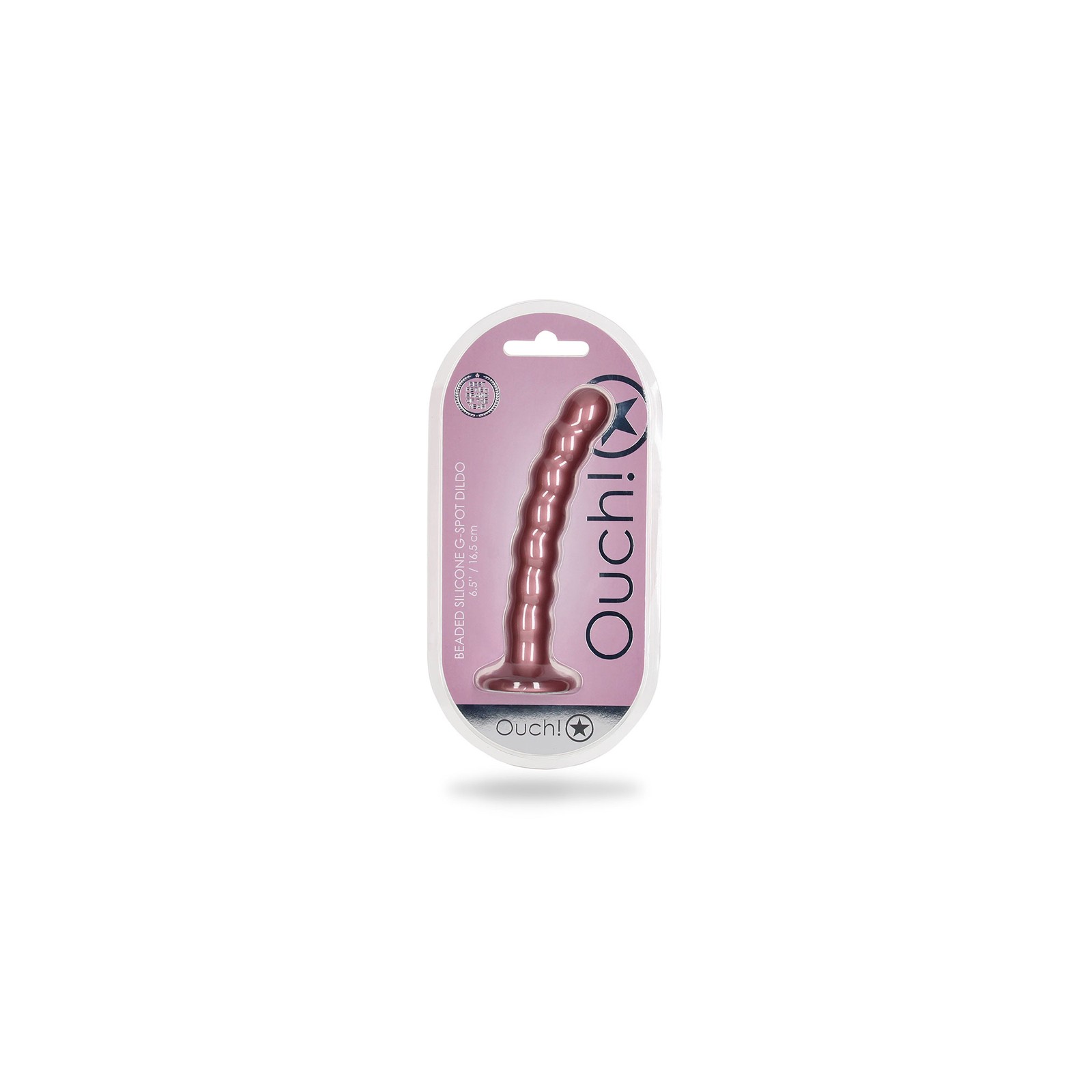 Dildo de Silicona con Nueces para G-Spot 6.5in para Placer