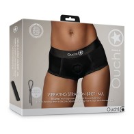 Ouch! Vibrating Strap-on Brief for Ultimate Play