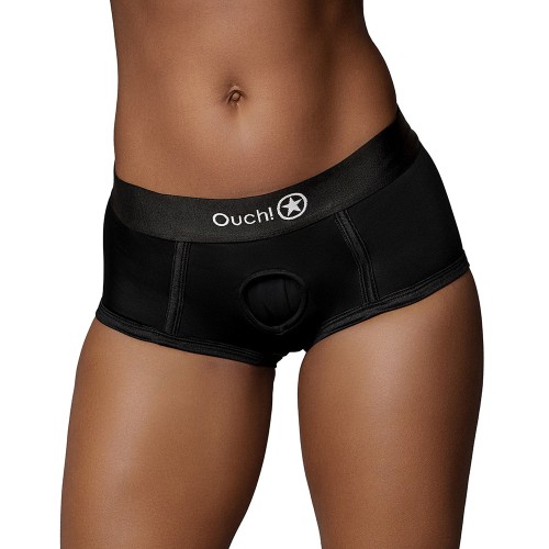 Ouch! Vibrating Strap-on Brief for Ultimate Play