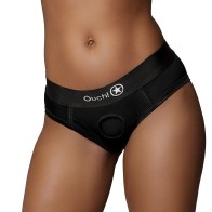 Ouch! Vibrating Strap-on High-Cut Brief