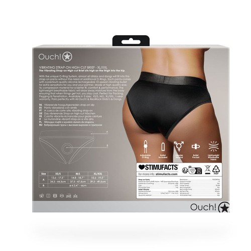 Ouch Vibrating Strap-On Briefs for Intense Pleasure