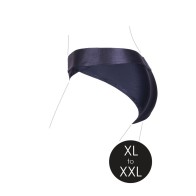 Ouch! XL/2XL Vibrating Strap-on Hipster Black