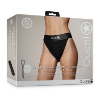 Ouch! Vibrating Strap-on Panty Harness - Perfect for Pleasure