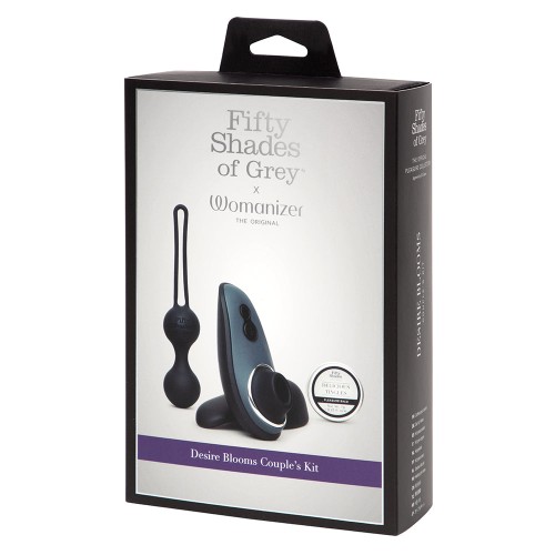 Kit Mujeriego Desire Blooms de Cincuenta Sombras de Grey Negro